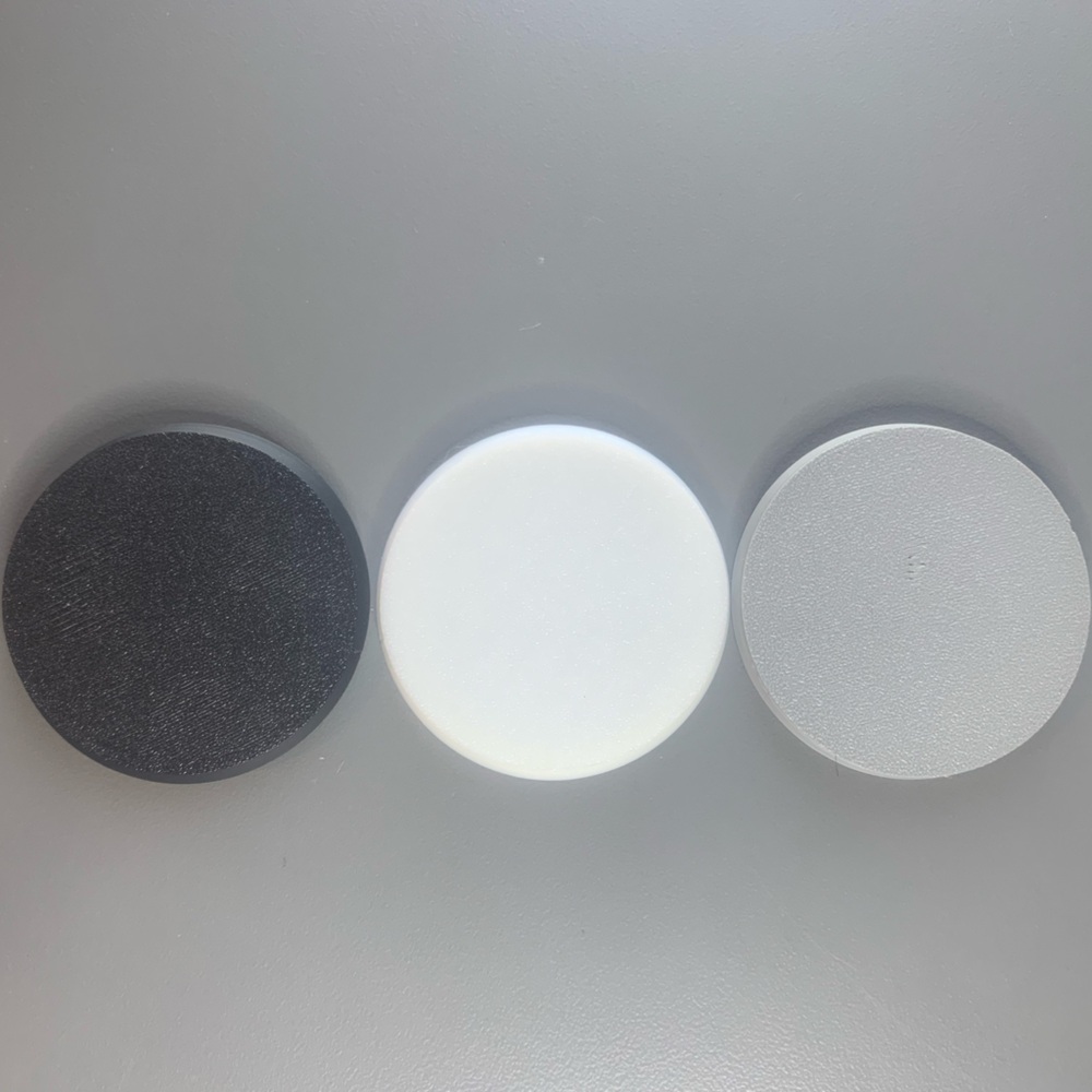 Pack of 5 50mm Round Bases  Warhammer 40K Wargames